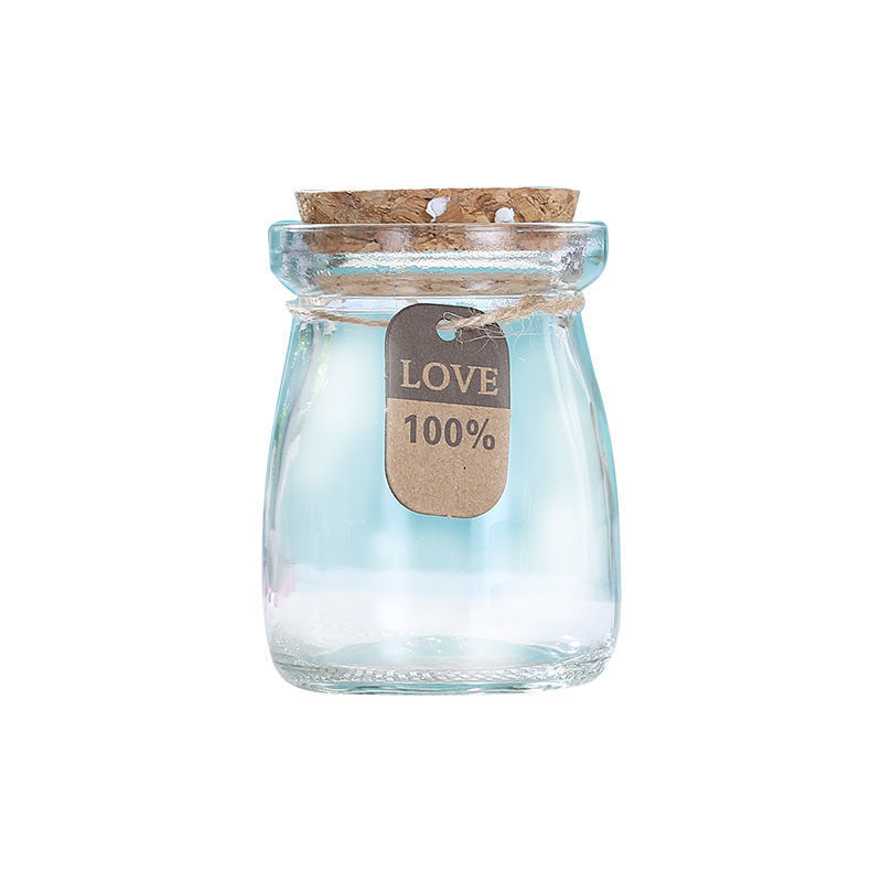 Candle Supplies Glass Jars - 100ML Mała szklana butelka Lucky Star