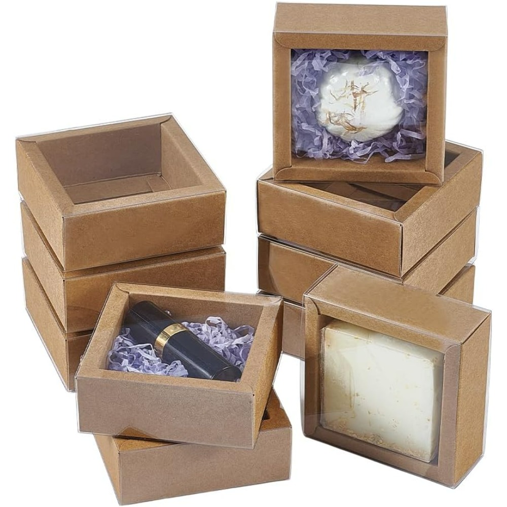 Kraft Paper Box - 16 szt. Pudełek z papieru kraft