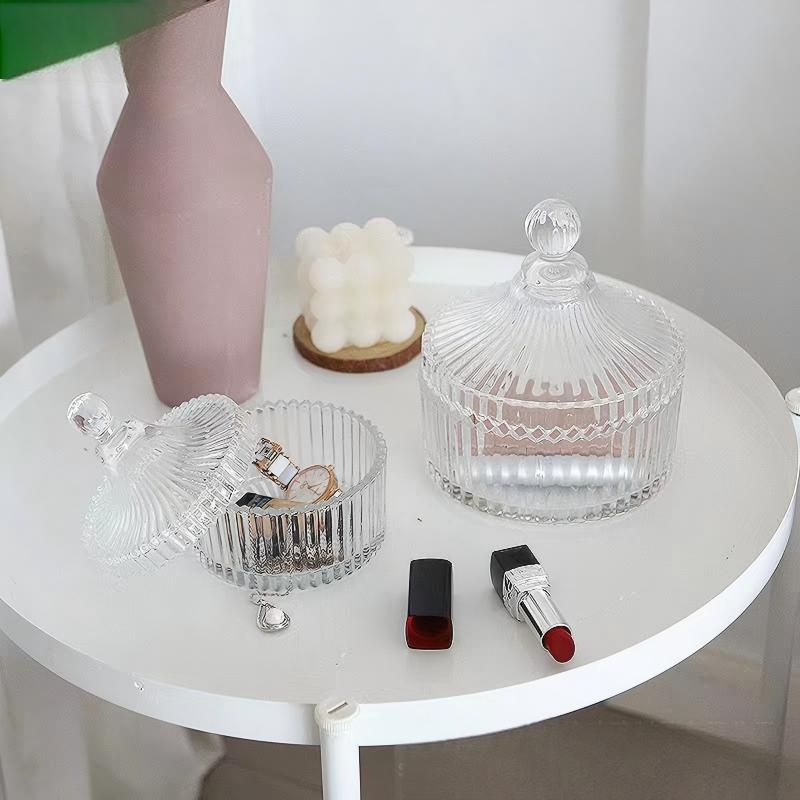 Candle Supplies Glass Jars - Przezroczyste szklane słoiki na świece z