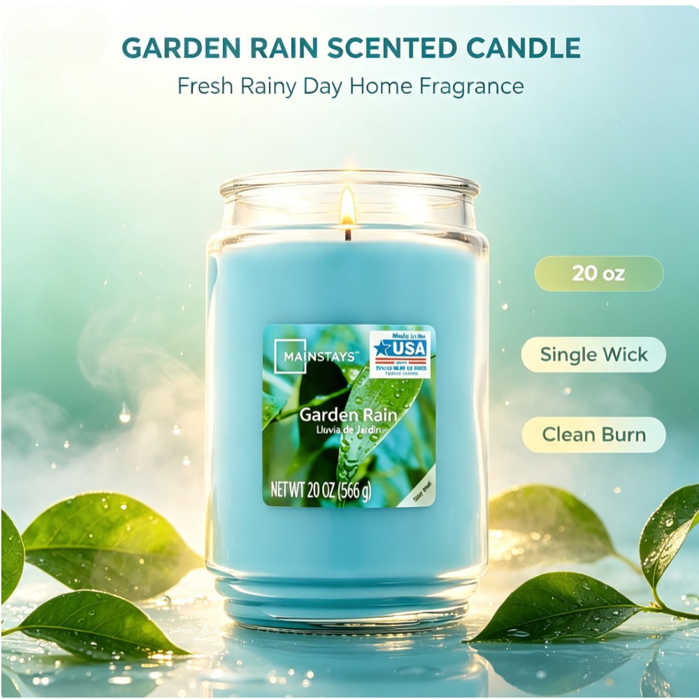 Candle Supplies Glass Jars - Świeca zapachowa w szklanym słoju z