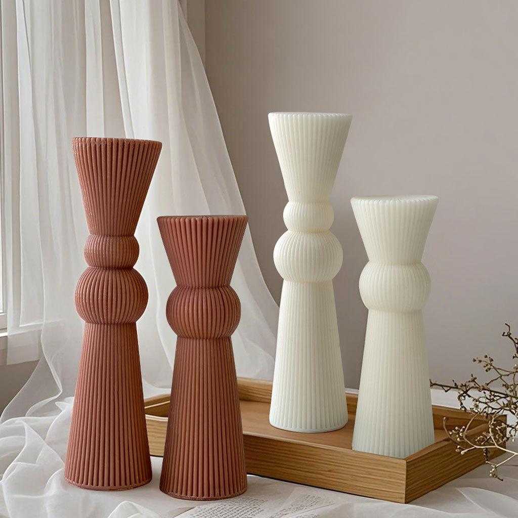 Candle Supplies In Bulk - DIY długa pręt w paski świeca