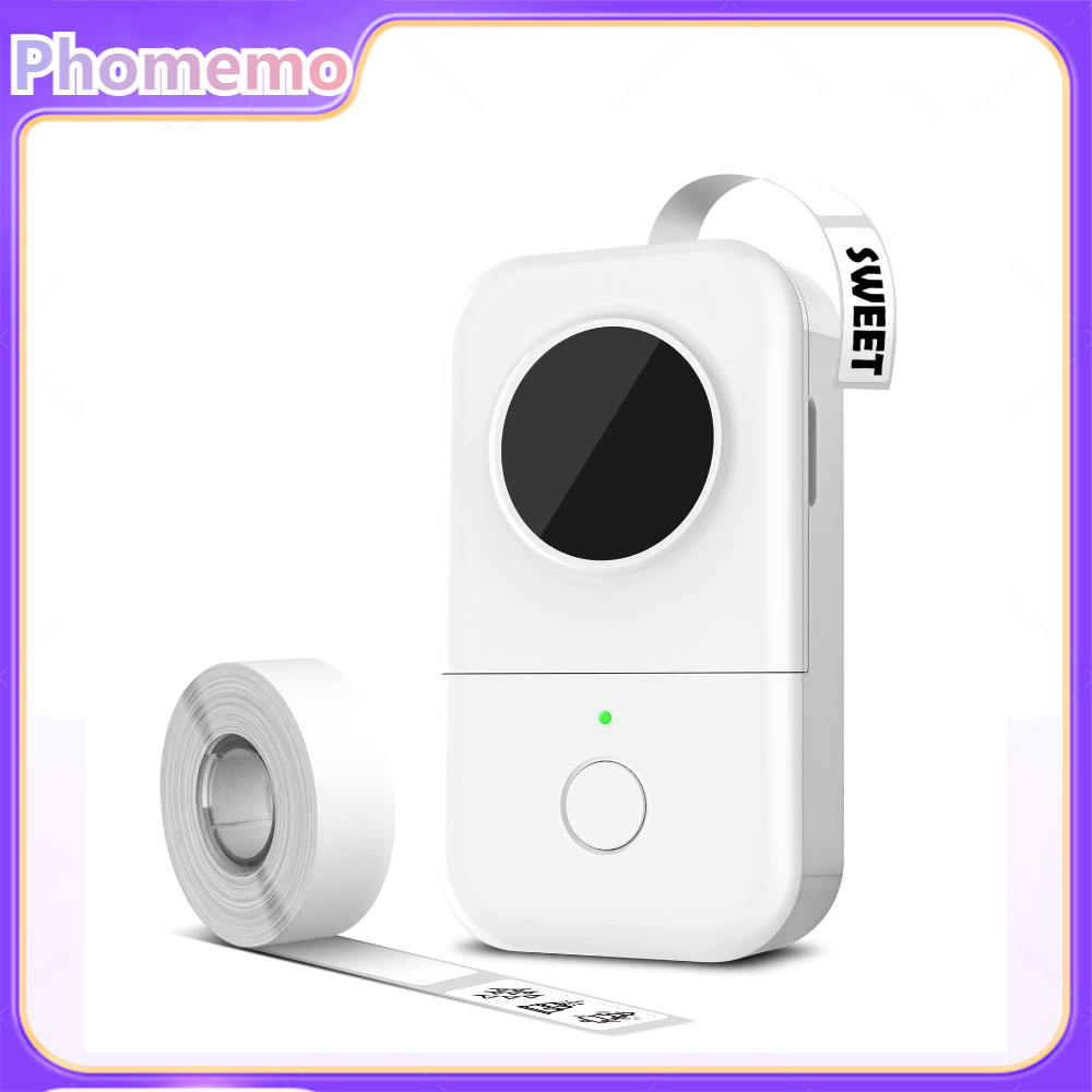 Sticker Label Template - Drukarka przenośna bezprzewodowa Bluetooth Phomemo D30