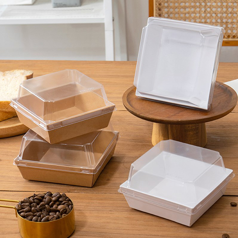 10 szt. Pudełko na ciasta, des – Kraft Paper Box recenzja i cena