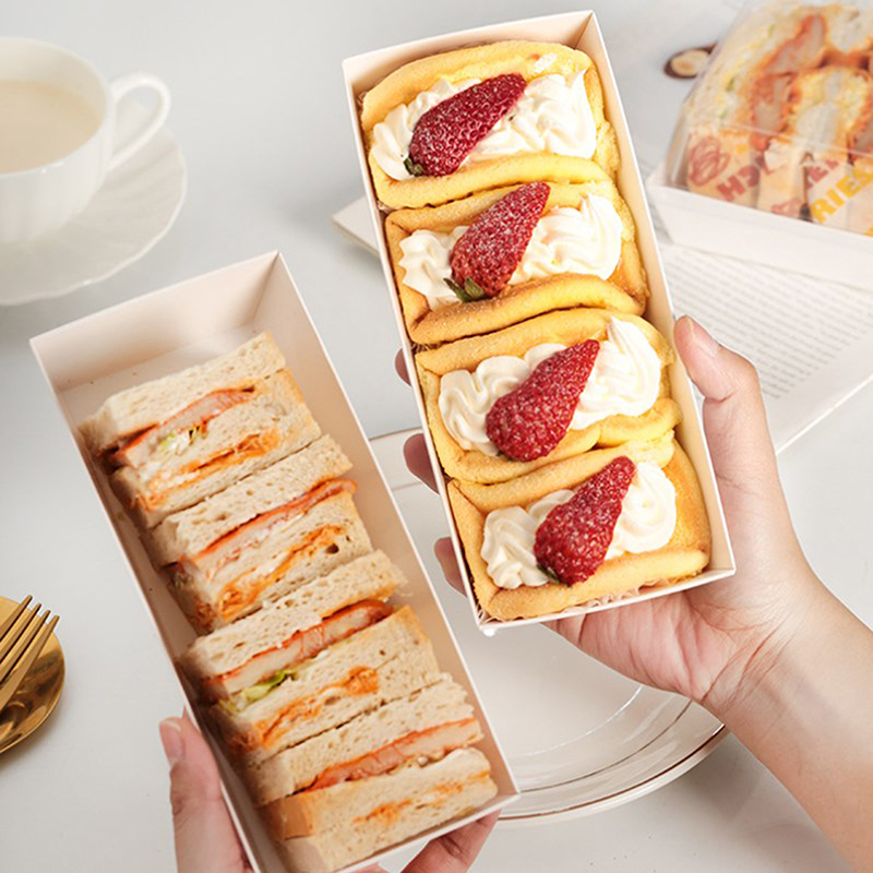 10 szt. Pudełko na ciasta, des – Kraft Paper Box recenzja i cena