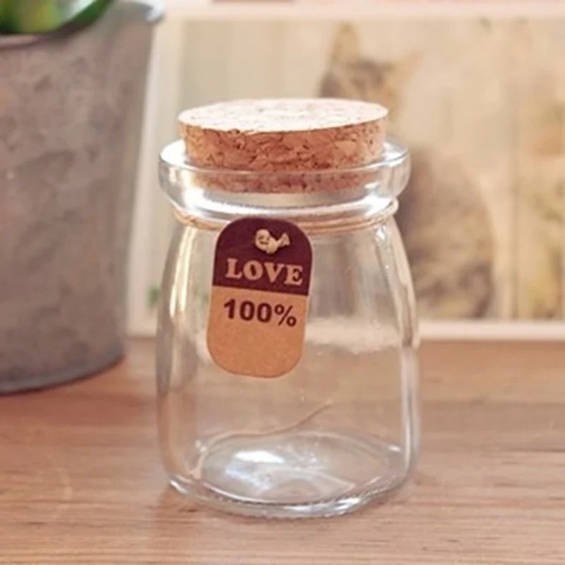 100ML Mała szklana butelka Luc – Candle Supplies Glass Jars recenzja i cena