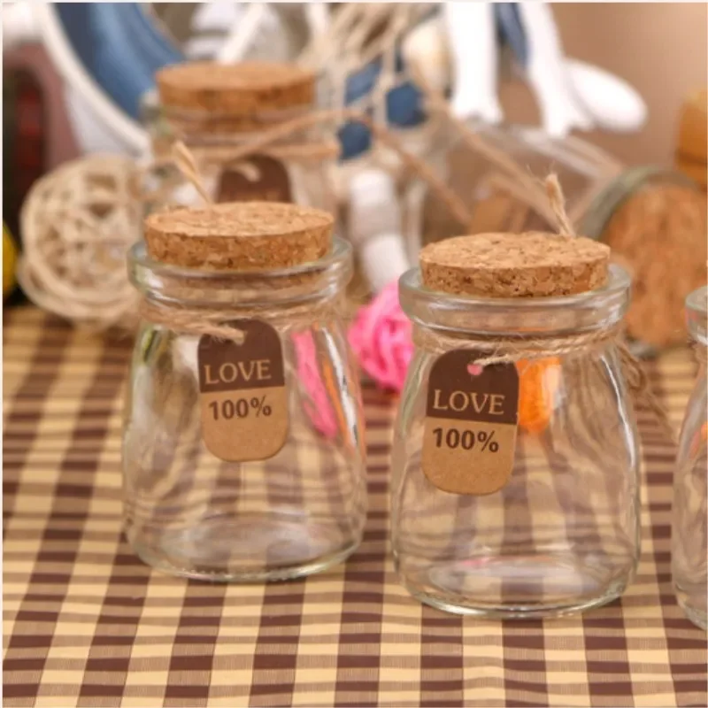 100ML Mała szklana butelka Luc – Candle Supplies Glass Jars recenzja i cena