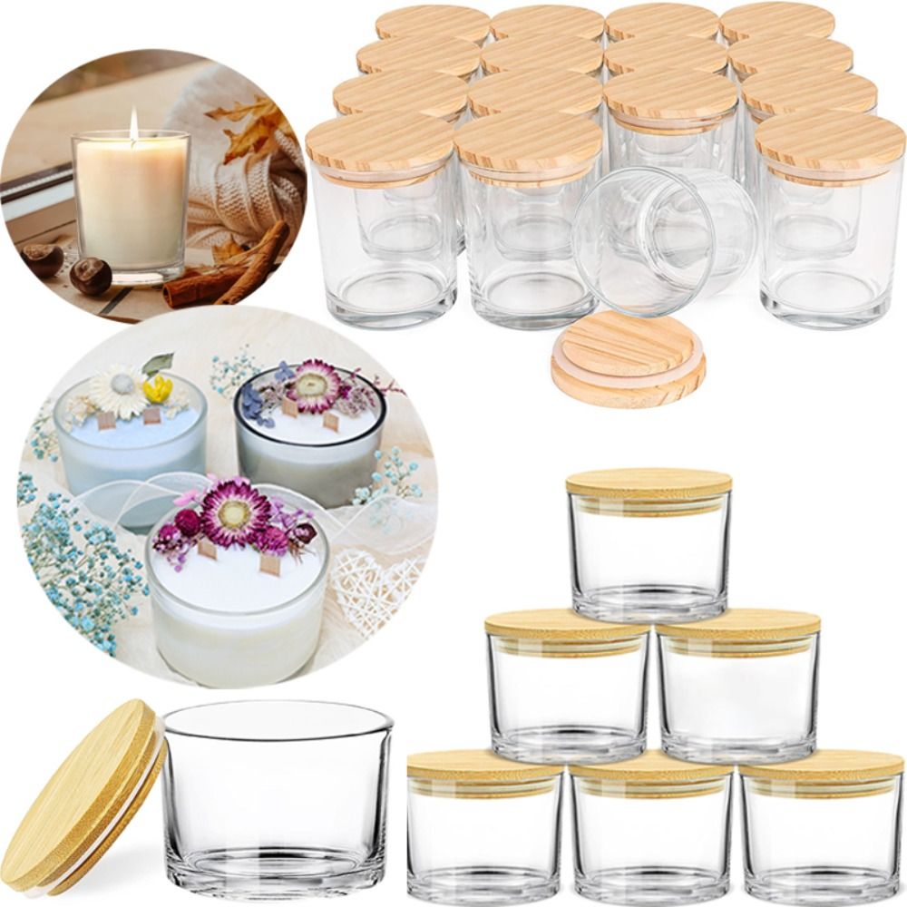 Świeca w szklanym przezroczyst – Candle Supplies Glass Jars recenzja i cena