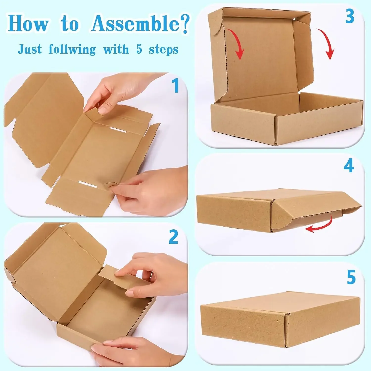 20/10 SZT. Pudełka Kartonowe W – Kraft Paper Box recenzja i cena