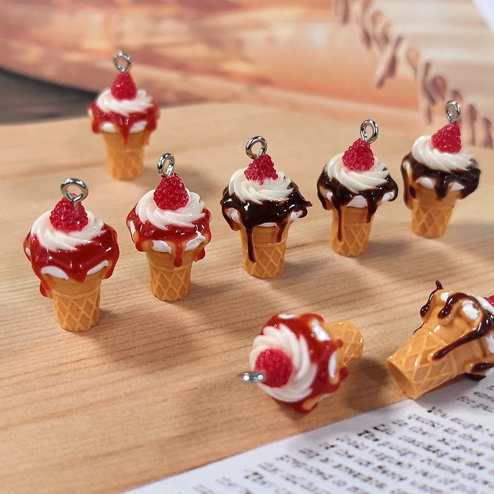 10 szt. Mini zawieszki z żywic – Candle Shop recenzja i cena