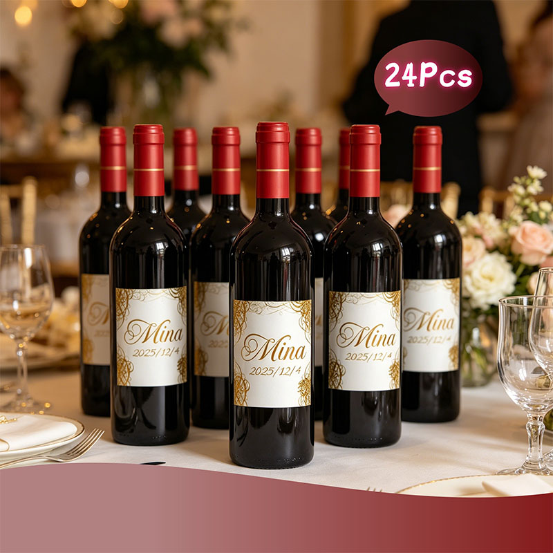 24 szt. Personalizowane minima – Sticker Label Template recenzja i cena