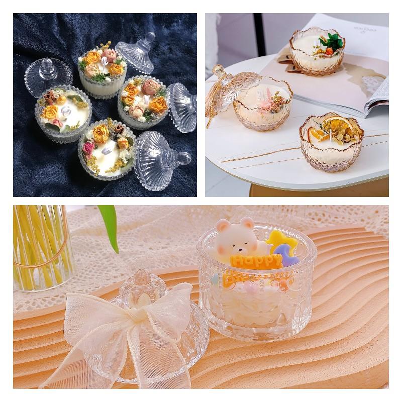 Francuski szklany świeca aroma – Candle Supplies Glass Jars recenzja i cena