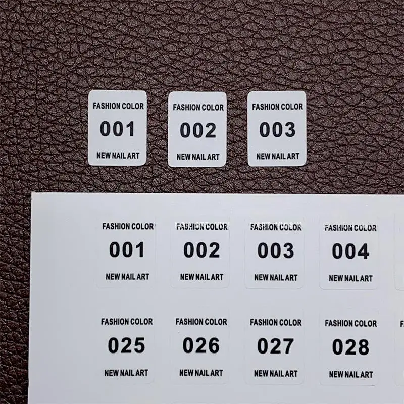 Naklejki z numerami lakierów d – Sticker Label Template recenzja i cena