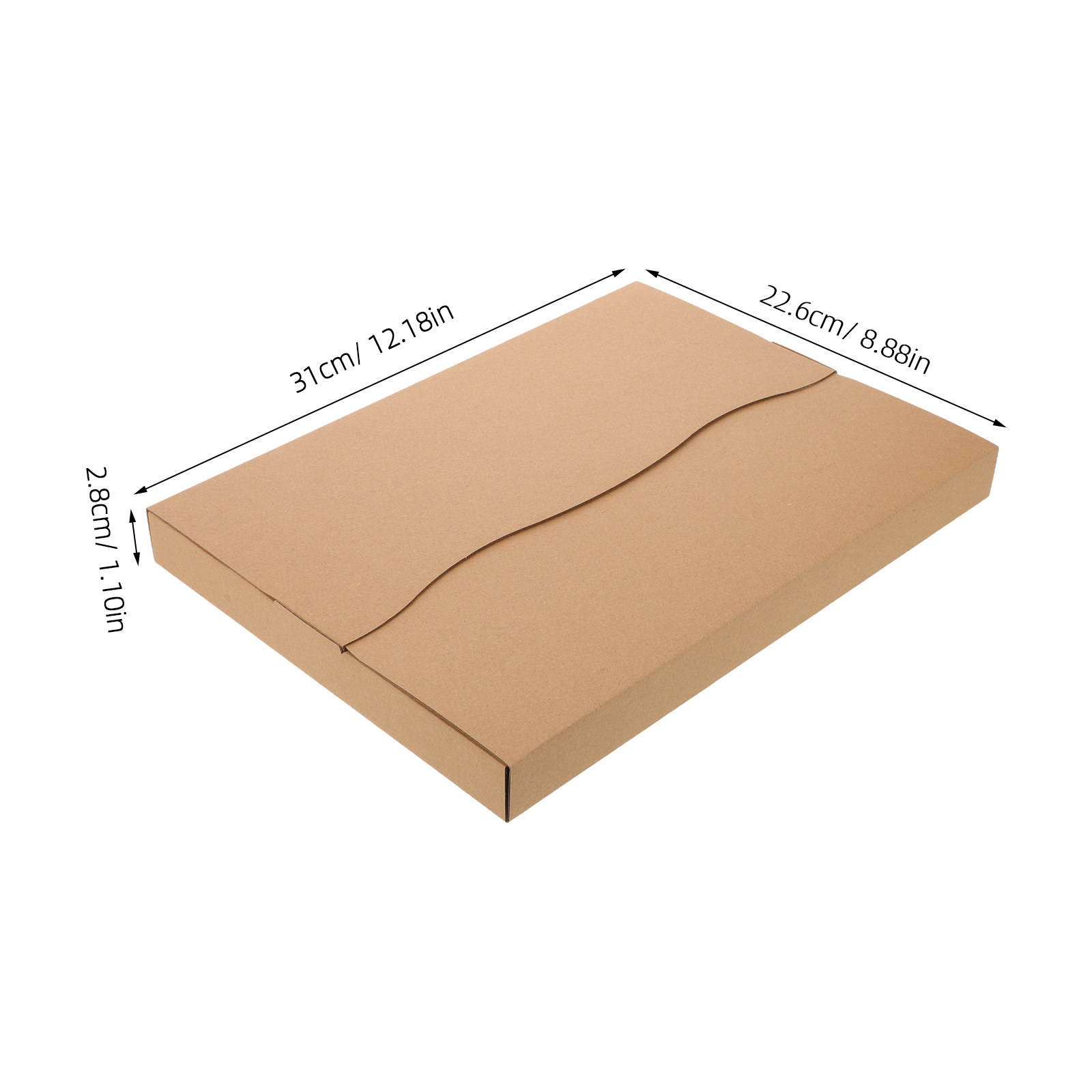 20 sztuk kartonowych pudełek w – Kraft Paper Box recenzja i cena