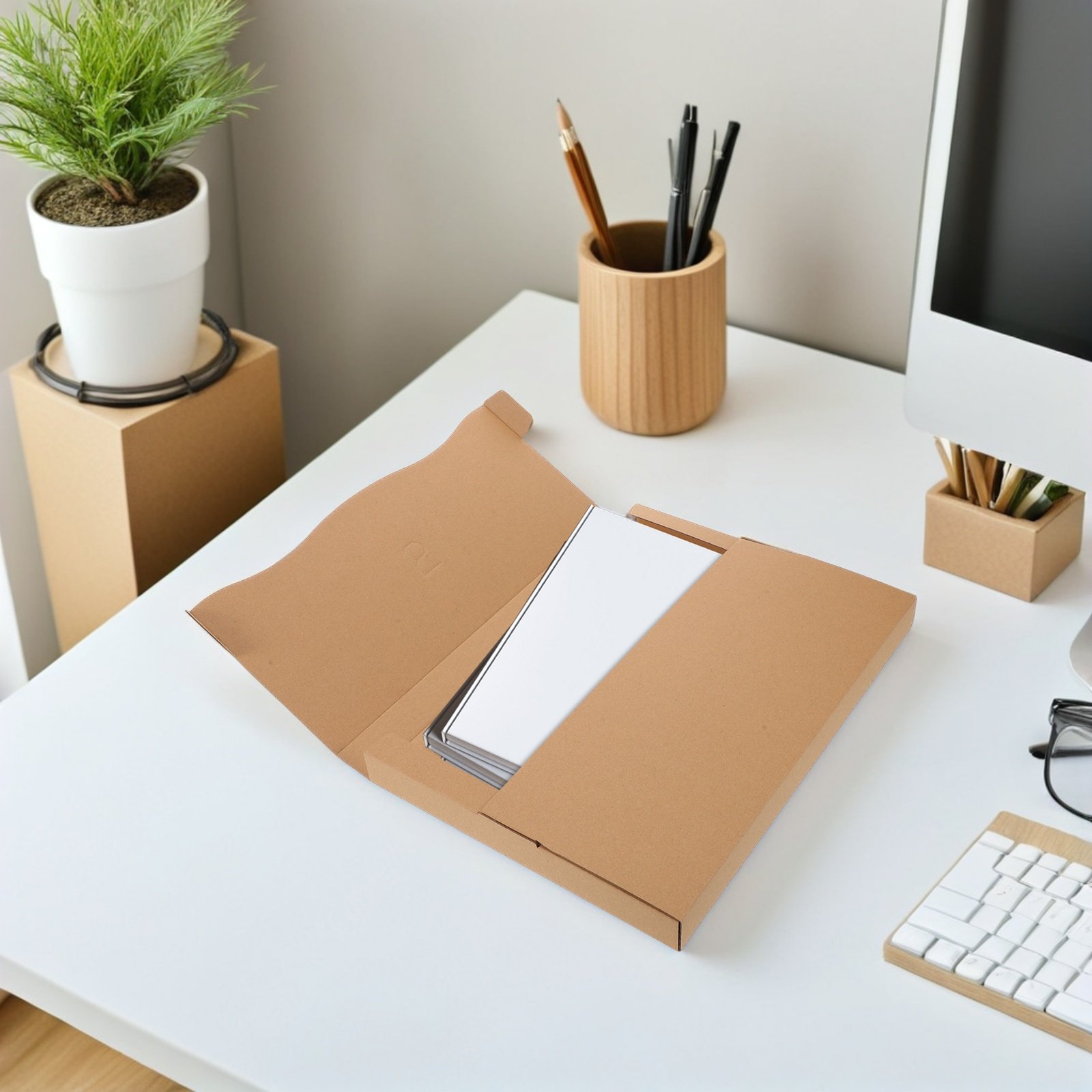 20 sztuk kartonowych pudełek w – Kraft Paper Box recenzja i cena
