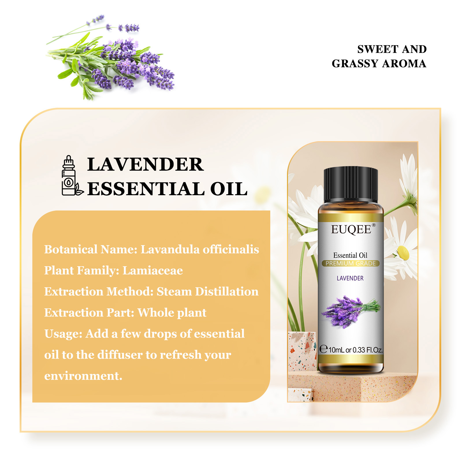 EUQEE 10ml Czysty Naturalny Ol – Fragrance Oil 10Ml recenzja i cena