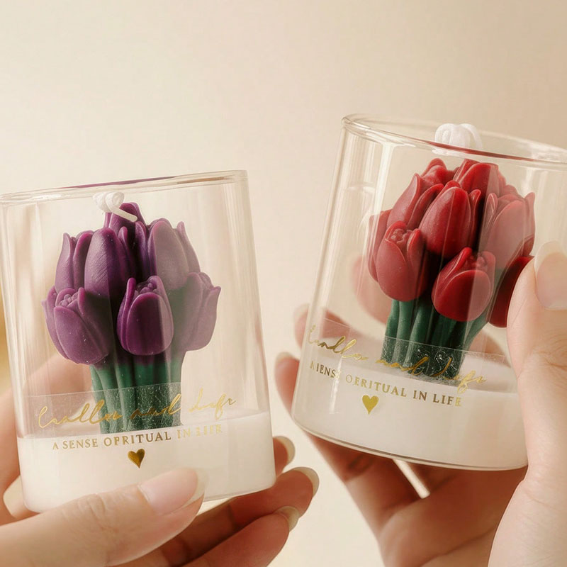Świeca Tulipan w Szklanym Słoi – Candle Supplies Glass Jars recenzja i cena