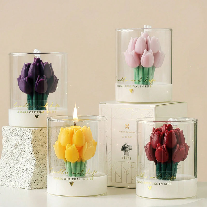 Świeca Tulipan w Szklanym Słoi – Candle Supplies Glass Jars recenzja i cena